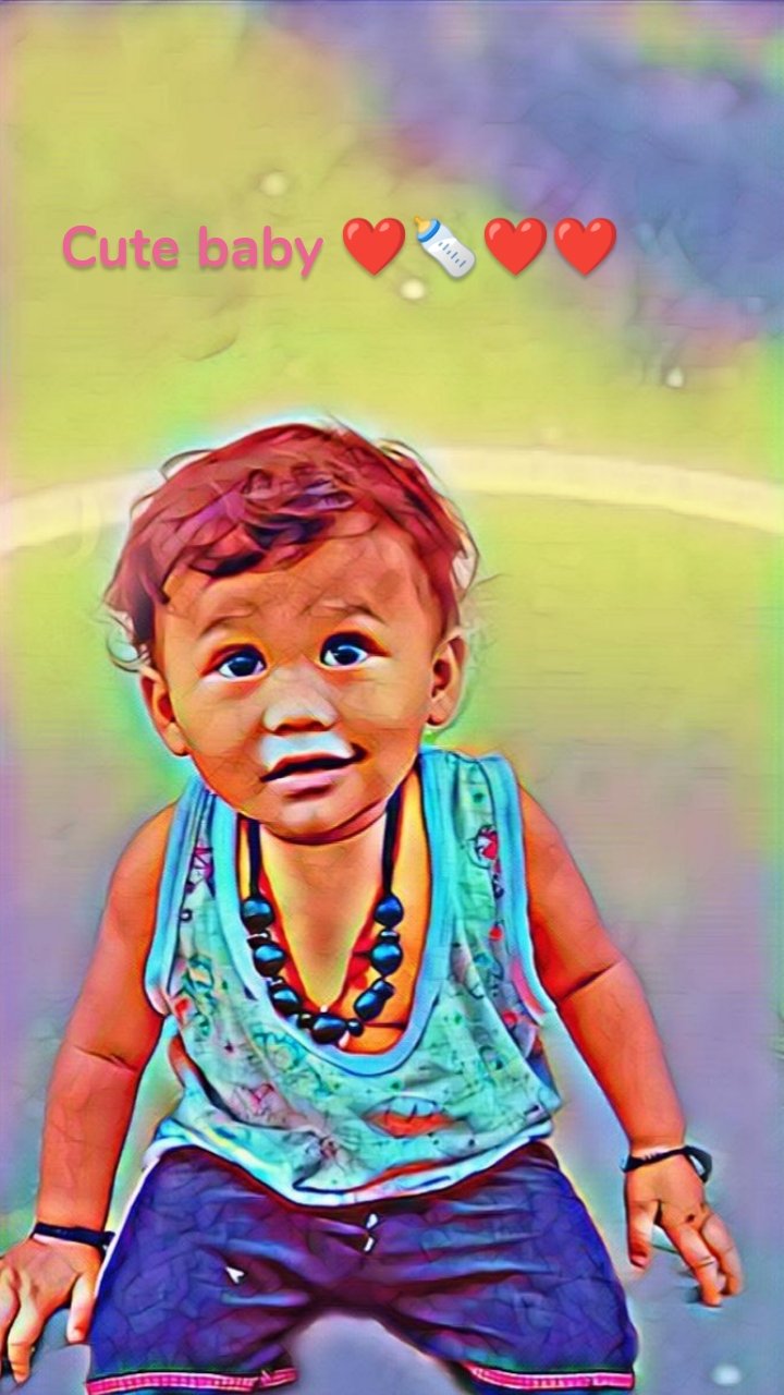 Cute baby ❤️🍼❤️❤️